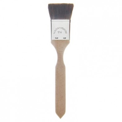 34215 VARNISH BRUSH, FLAT, TYPE S, 1.5"