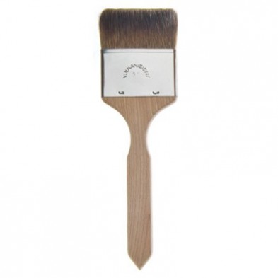 34230 VARNISH BRUSH, FLAT, TYPE S, 3"