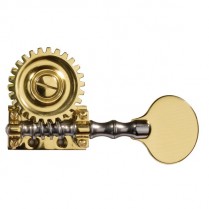 6104 BASS MACHINES, BRASS, EMB. FOUR STRING, FRENCH