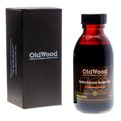  Old Wood Classical Italian Oil Varnish, Red-Brown