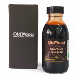  Old Wood Classical Italian Oil Varnish, Rosso Antico