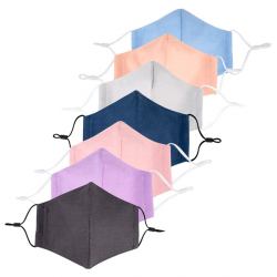  Pro Tec Raw Linen Face Mask