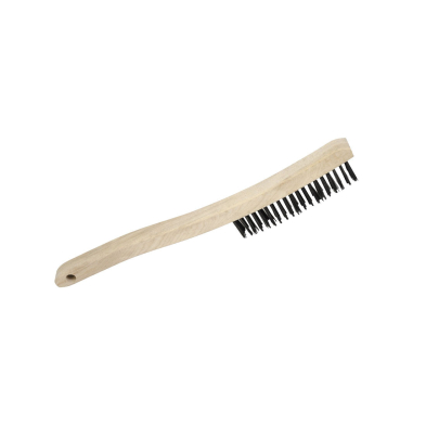 AB1-BRCS #551101 JET HAND CS SCRATCH WIRE BRUSH  (3x19 ROWS)#NT607