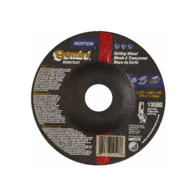 AB1-NO66252842202 NORTON 66252842202 6" x .045" x 7/8  GEMINI RIGHT CUT DISC