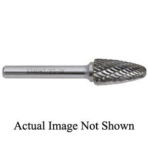 ABD-534079 534079 CARBIDE BUR DOUBLE CUT 1/4" SHANK TREE (RAD END) 1/4"