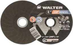 ABF-11T052 WALTER 11T052 ZIP CUT DISCS 5" X 3/64"