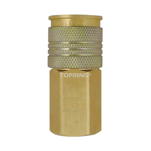 ART-20460 COUPLER 3/8IN PUSH-TO-CONNECT X FNPT BRS