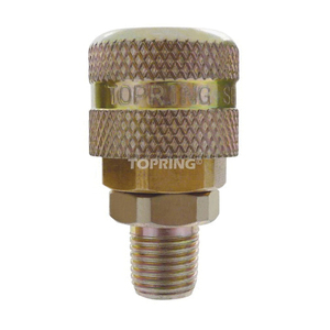 ART-23644 COUPLER 1/4IN PUSH-TO-CONNECT X MNPT BRS