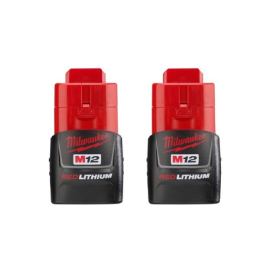 BA1-48112411 48-11-2411 M12 REDLITHIUM Compact Battery Two Pack