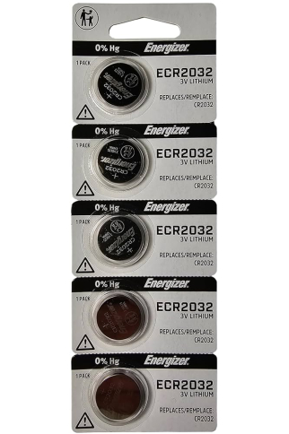 BA1-ECRN2032 ENERGIZER ECRN2032 COIN CELL BATTERY LITIUM 3V 5 PACK