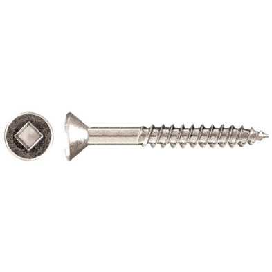 BSD-WS10X114FH #10 X 1-1/4" FLATHEAD WOOD SCREW #197-195 (100/PK)