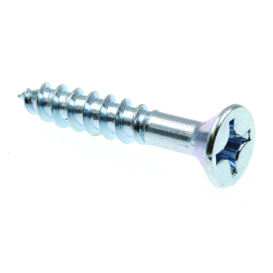 BSD-WS8X1FH #8 X 1" FLATHEAD WOOD SCREW #197-141 (100/PK)