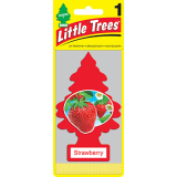 CHA-U1P10312 U1P-10312 LITTLE TREES AUTO AIR FRESHENER STRAWBERRY