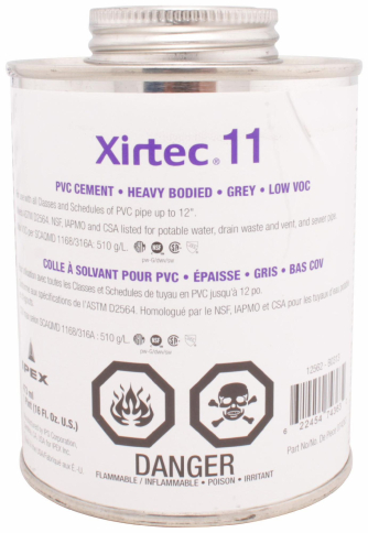 CTS-0491004 0491004   473ML XIRTEC 11 PVC CMNT  GRY
