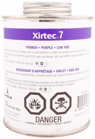 CTS-0491009 0491009  473ML XIRTEC 7 PVC PRIMER PURP