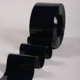 CTS-21SQFTVS222B 21SQFTVS222B 8" X0.080 54" X 50" BLACK VINYL STRIP