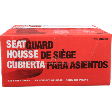 CTS-3MB30200 3MB-30200 DISPOSABLE PLASTIC SEAT COVER (125/BOX)