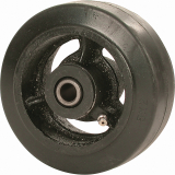 CTS-4RMOLRW PT# 4"RMOLRW 4" RIGID MOLDON RUBBER WHEELS