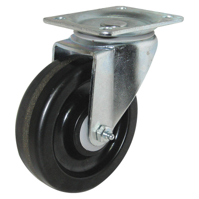CTS-522PPB 522PPB 5" URETHANE SWIVEL CASTER