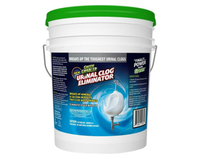 CTS-CLOGELI CLOGELI GREEN GOBBLER URINAL CLOG ELIMINATOR 25LB PAIL
