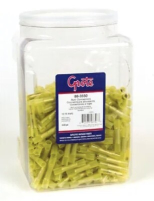 CTS-GROTE883550 GROTE 88-3550 HS BUTT, POLY 12-10 GA PK 500, JAR