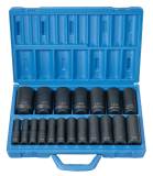 CTS-GRY1319D GRY-1319D 1/2" Drive 19 Pc. Deep Length Fractional Master Se