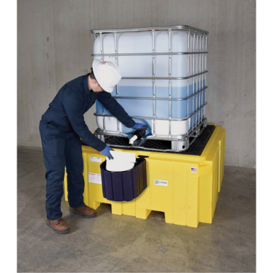 CTS-SAP076 SAP076 ULTRA IBC SPILL PALLET PLUS WITH DRAIN