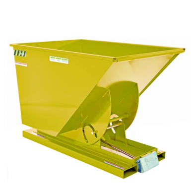 CTS-SCN8705620000YELLOW 1 CUBIC YARD SELF DUMPING HOPPER YELLOW