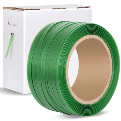 CTS-SCNPF062 PF062 GREEN POLYESTER STRAPPING 5/8" X 4000' COIL