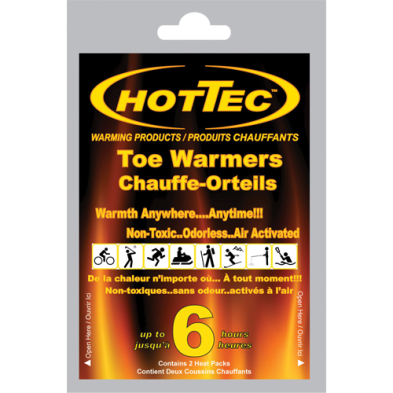 CTS-SCNSDN881 SGU490 HOTTEC ADHESIVE TOE WARMERS