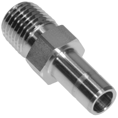 CTS-SS6TA18SS SS-6-TA-1-8 SS SWAGELOK TUBE FITTING, MALE TUBE ADAPTER