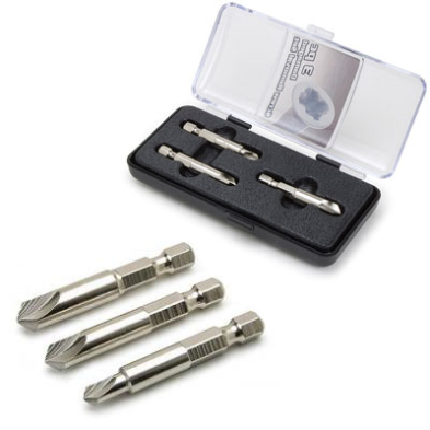 CTS-TIT11214 TIT-11214 3PC DAMAGED SCREW REMOVAL SET