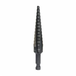 CUB-10231 STEP DRILL  (1/8"-1/2"),1/323" INCR