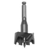 CUB-48252122 48-25-2122, 2 1/8" SELFEED BIT CLAMSHELL