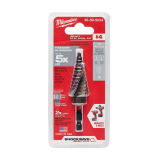 CUB-48899244 MILWAUKEE 48-89-9244 SW STEP BIT #4 3/16" - 7/8"