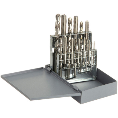 CUB-GR52580 52580 18 PC. DRILL BIT/TAP SET