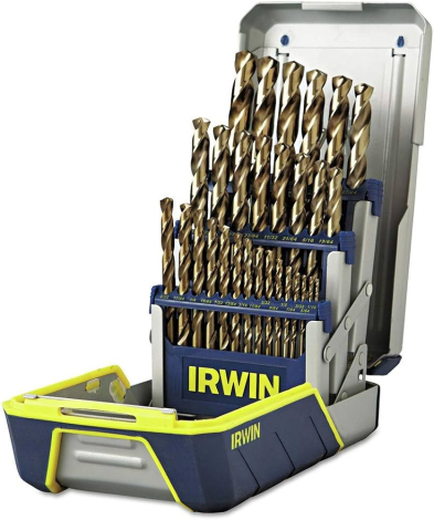CUB-IR3018002B IRWIN 3018002B 29 PC. COBALT DRILL BIT SET M42
