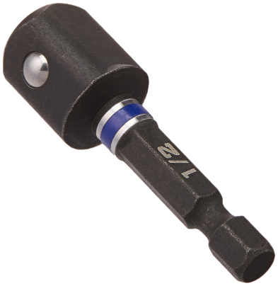 CUB-IWAF36212 IWAF36212 IRWIN 1/4" to 1/2" Impact Socket Adapter, 2"