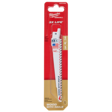 CUE-48005035 48-00-5035 MILWAUKEE BLADE 5 TEETH 6L 5PK