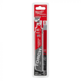 CUE-48005501 48-00-5501 MILWAUKEE SAWZALL C- TORCH BLADE 6" 7TPSI 5PK