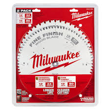 CUE-48401232 MILWAUKEE 48-40-1232 12" 44T + 80T TWO PACK