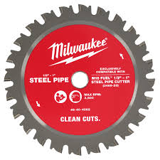 CUE-48404062 MILWAUKEE 48404062 STEEL PIPE CUTTING BLADE 1/2" TO1"