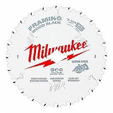 CUE-48410723 MILWAUKEE 48-41-0723 7-1/4"24T WRMDRV BLADE BULK10