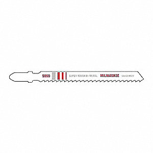 CUE-48425850 MILWAUKEE 48-42-5850 JIG SAW BLADE 4' 8TPI TSHANK 5PK