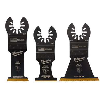 CUE-49109005 49-10-9005 3PC MULTI-MATERIAL MULTITOOL BLADE PACK