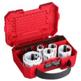 CUE-49224156 MILWAUKEE 49-22-4156 16-PC HOLE DOZER PLUMBERS HOLE SAW KIT