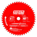 CUE-D0648CFX DIABLO D0648CFX 6-1/2" x 48T Cermet Steel Demon Blade