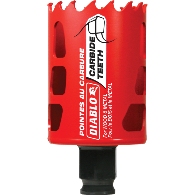 CUE-DHS2500CT DIABLO DHS2500CT 2-1/2" Carbide Hole Saw