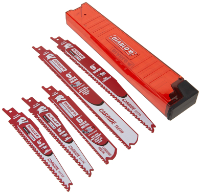 CUE-DS005SCC DIABLO DS005SCC 5pc Carbide Recip Wood + Metal Variety Pack