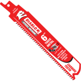 CUE-DS0608CF3C DIABLO DS0608CF3C CARBIDE RECIP BLADES 6" F/THICK METAL